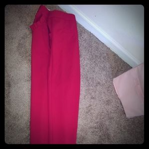 Red pants